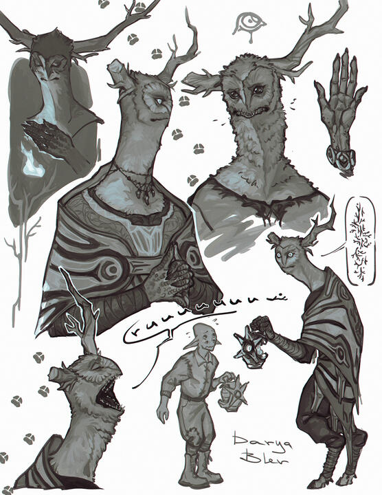 five composition + decoration